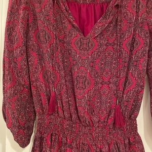 Joie Silk Paisley Dress